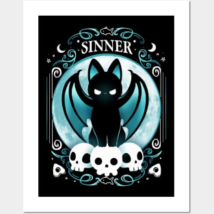 Sinner Cat Posters and Art